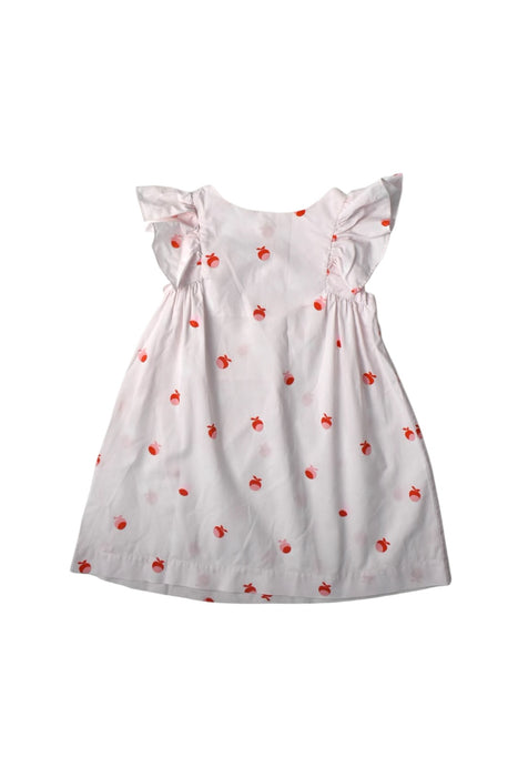 A White Sleeveless Dresses from Jacadi in size 2T for girl. (Front View)
