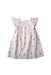 A White Sleeveless Dresses from Jacadi in size 2T for girl. (Back View)