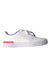 A White Sneakers from Puma in size 11Y for girl. (Front View)