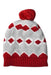 A Red Winter Hats from Kite in size 3T for neutral. (Front View)