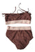 A Brown Bikinis from Jamie Kay in size 4T for girl. (Back View)