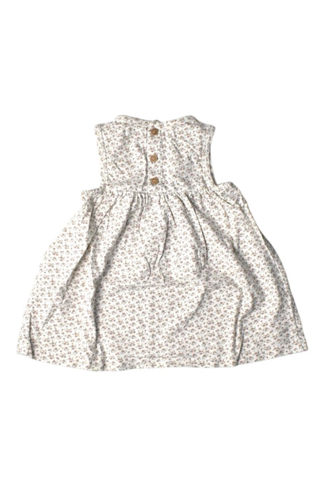 A Ivory Sleeveless Dresses from Jamie Kay in size 6-12M for girl. (Back View)