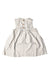 A Ivory Sleeveless Dresses from Jamie Kay in size 6-12M for girl. (Back View)