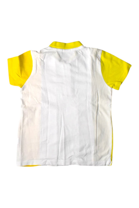 A Yellow Short Sleeve Polos from United Colors Of Benetton in size 10Y for girl. (Back View)