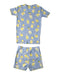 A Blue Pyjama Sets from Boden in size 10Y for girl. (Back View)