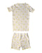 A White Pyjama Sets from Boden in size 10Y for girl. (Back View)