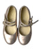 A Silver Dress Shoes from Bonpoint in size 3T for girl. (Back View)