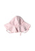A Pink Sun Hats from Jojo Maman Bébé in size 6-12M for girl. (Back View)