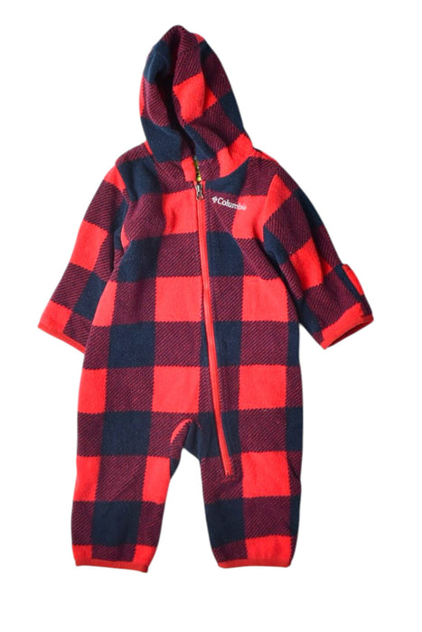 A Red Snowsuits from Columbia in size 3-6M for neutral. (Front View)