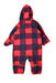 A Red Snowsuits from Columbia in size 3-6M for neutral. (Back View)