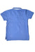 A Blue Short Sleeve Polos from Crewcuts in size 2T for boy. (Back View)