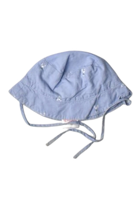 A Blue Sun Hats from Jacadi in size 0-3M for boy. (Front View)