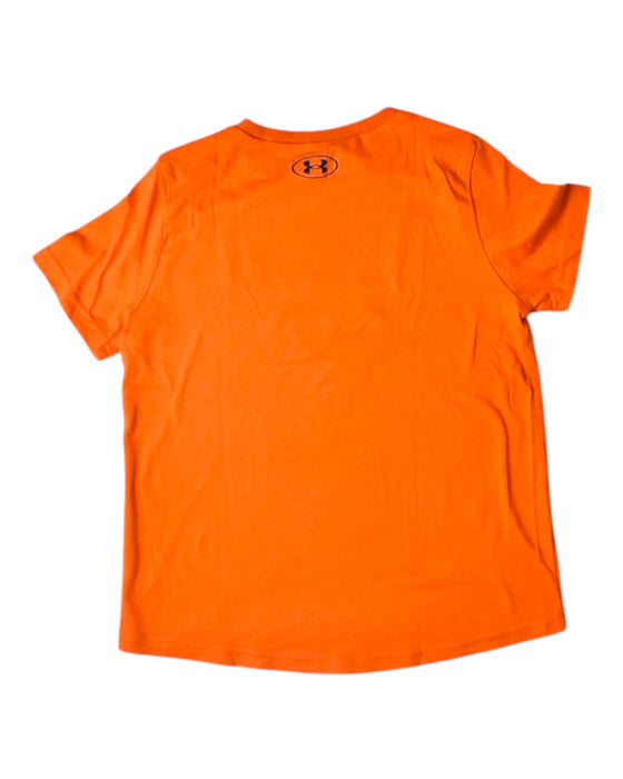A Orange Short Sleeve T Shirts from Under Armour in size 8Y for boy. (Back View)