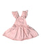 A Pink Overall Dresses from Fox & Finch in size 6-12M for girl. (Front View)