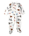 A Multicolour Onesies from Petit Bateau in size 12-18M for boy. (Front View)
