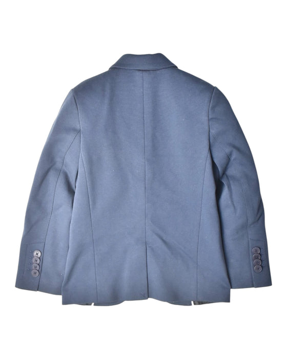 A Navy Blazers from Boss in size 5T for boy. (Back View)