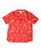 A Red Short Sleeve Shirts from Elly in size 6T for boy. (Front View)