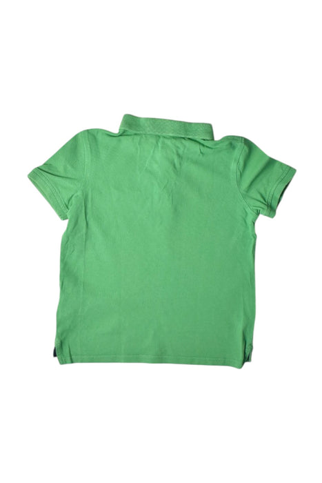 A Green Short Sleeve Polos from DPAM in size 6T for boy. (Back View)