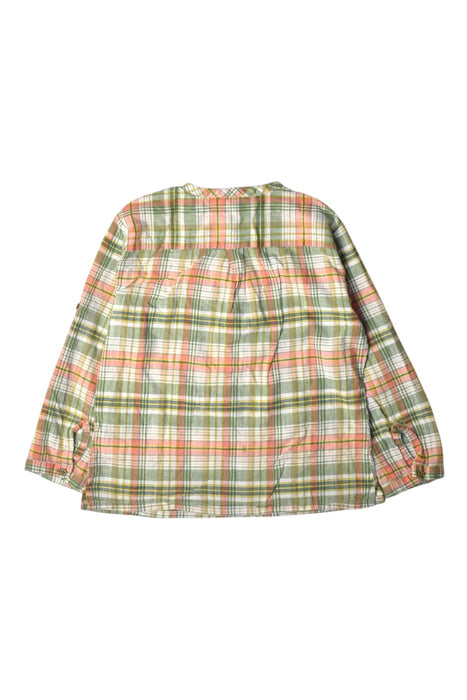 A Multicolour Long Sleeve Shirts from Chateau de Sable in size 6T for boy. (Back View)