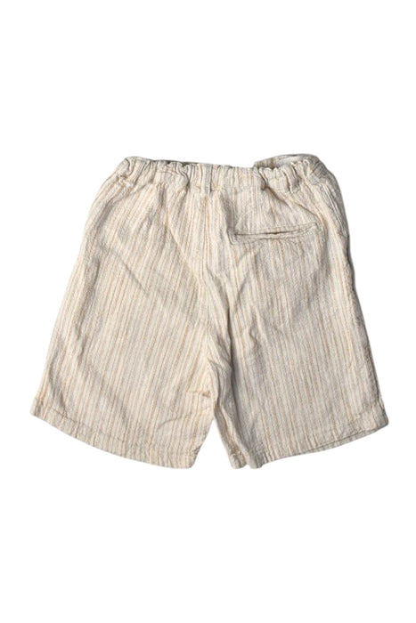 A Beige Shorts from Gingersnaps in size 6T for boy. (Back View)