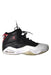 A Black Sneakers from Air Jordan in size 14Y for boy. (Front View)