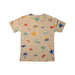 A Multicolour Short Sleeve T Shirts from Le Petit Society in size 8Y for boy. (Back View)