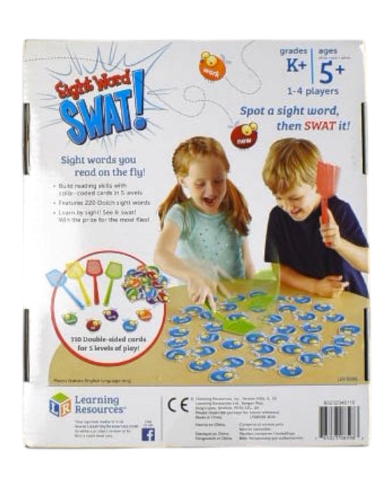 A Multicolour Board Games & Puzzles from Learning Resources in size 5T for neutral. (Back View)