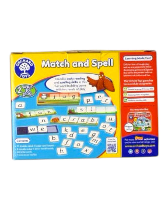 A Multicolour Educational Games & Activity Sets from Orchard Toys in size 4T for neutral. (Back View)