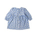 A Blue Long Sleeve Dresses from Les Enphants in size 2T for girl. (Back View)
