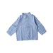 A Blue Long Sleeve Shirts from Neck & Neck in size 6-12M for boy. (Front View)
