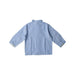 A Blue Long Sleeve Shirts from Neck & Neck in size 6-12M for boy. (Back View)