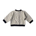 A White Buttoned Sweatshirts from Petit Bateau in size 6-12M for boy. (Back View)