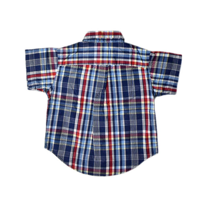 A Multicolour Short Sleeve Shirts from Ralph Lauren in size 6-12M for boy. (Back View)