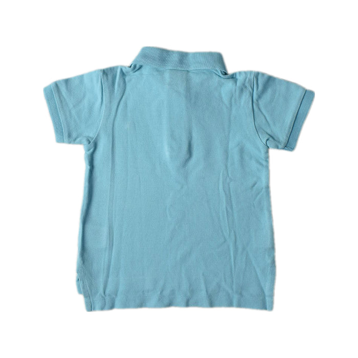 A Blue Short Sleeve Polos from Polo Ralph Lauren in size 6-12M for boy. (Back View)