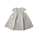 A Ivory Short Sleeve Dresses from Tartine et Chocolat in size 3T for girl. (Back View)