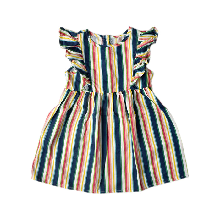 A Multicolour Sleeveless Dresses from Hunter + Boo in size 4T for girl. (Front View)