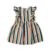 A Multicolour Sleeveless Dresses from Hunter + Boo in size 4T for girl. (Front View)