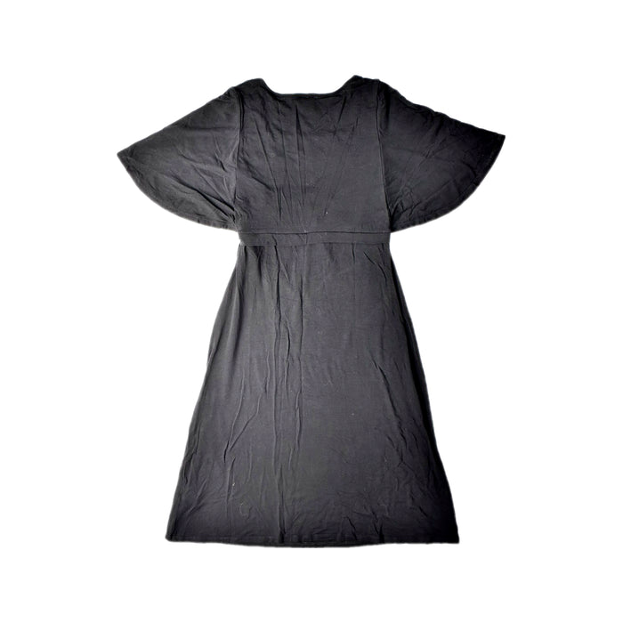 A Black Short Sleeve Dresses from Boob in size S for maternity. (Back View)