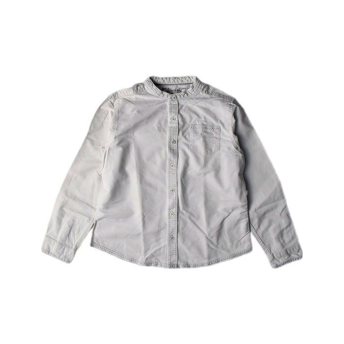 A White Long Sleeve Shirts from Chateau de Sable in size 8Y for boy. (Front View)