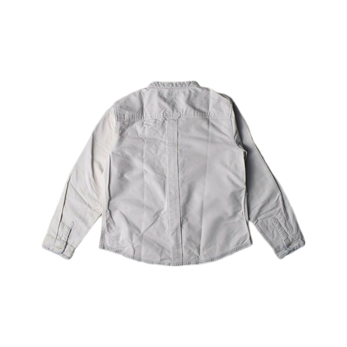 A White Long Sleeve Shirts from Chateau de Sable in size 8Y for boy. (Back View)