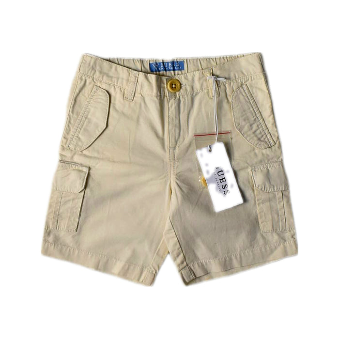 A Beige Shorts from Guess in size 3T for boy. (Front View)