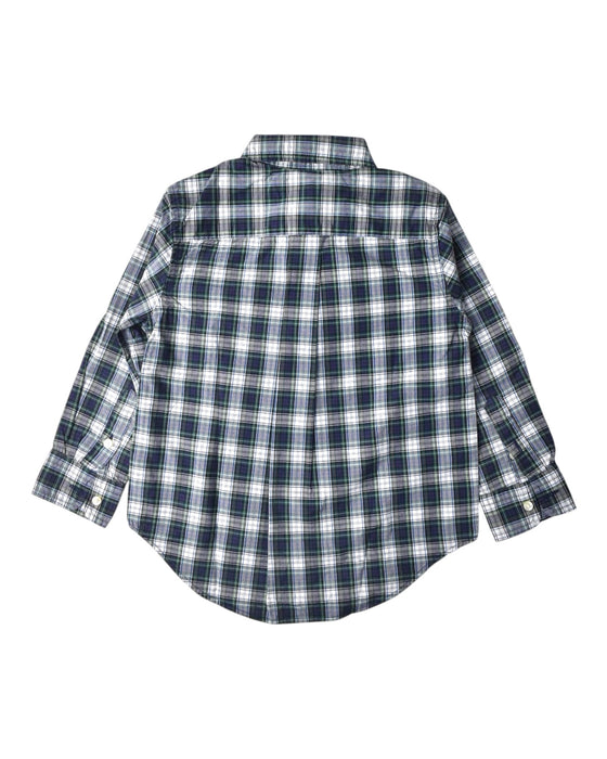 A Blue Long Sleeve Shirts from Ralph Lauren in size 3T for boy. (Back View)