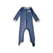 A Blue Onesies from Finn + Emma in size 6-12M for boy. (Front View)