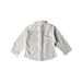 A White Long Sleeve Shirts from Chateau de Sable in size 6-12M for boy. (Back View)