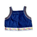A Blue Sleeveless Tops from Gingersnaps in size 4T for girl. (Front View)