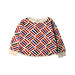 A Multicolour Crewneck Sweatshirts from Petit Bateau in size 6T for girl. (Front View)