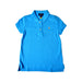 A Blue Short Sleeve Polos from Polo Ralph Lauren in size 6T for boy. (Front View)