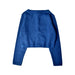 A Blue Cardigans from Chateau de Sable in size 6T for girl. (Back View)