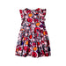 A Multicolour Sleeveless Dresses from Petit Bateau in size 8Y for girl. (Back View)