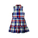 A Multicolour Sleeveless Dresses from Polo Ralph Lauren in size 6T for girl. (Back View)